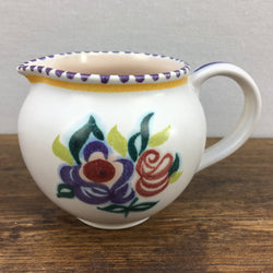 Poole Pottery Traditional Cream Jug KN Pattern