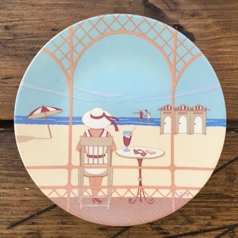 Poole Pottery Transfer Plate - Art Deco - Summer - 447