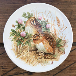 Poole Pottery Transfer Plate Game Birds - Grouse