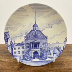 Poole Pottery Transfer Plate Blue - The Guildhall
