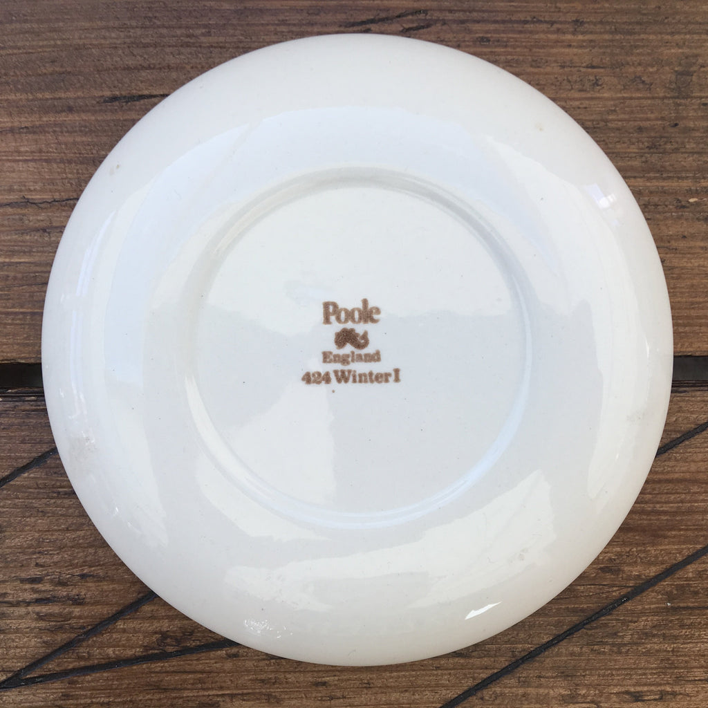 Poole Pottery "Transfer Plate" Seasons by Barbara Furstenhofer 424 MrPottery