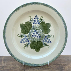 Poole Pottery Vineyard 10.25" Dinner Plate with wider green border