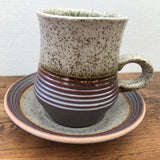 Purbeck Pottery Portland Coffee Mug & Saucer