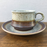 Purbeck Pottery Portland Tea Cup & Saucer (Older Style)