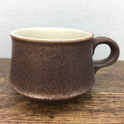 Purbeck Pottery Brown Diamond Coffee Cup