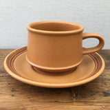 Purbeck Pottery Toast Tea Cup & Saucer