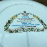 Royal Albert Cottage Garden Series - Winter Decorative Plate