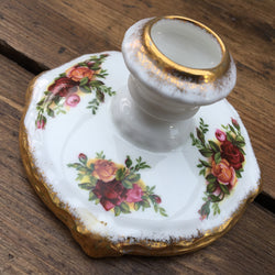 Royal Albert Old Country Roses Candle Holder