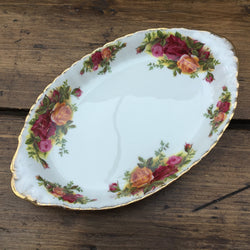 Royal Albert Old Country Roses Eared Serving Dish