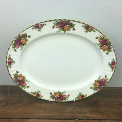 Royal Albert Old Country Roses Oval Platter, 15"