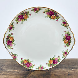 Royal Albert Old Country Roses Eared Serving Plate, 12.5"