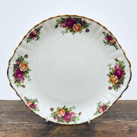 Royal Albert Old Country Roses Eared Serving Plate, 10.5"