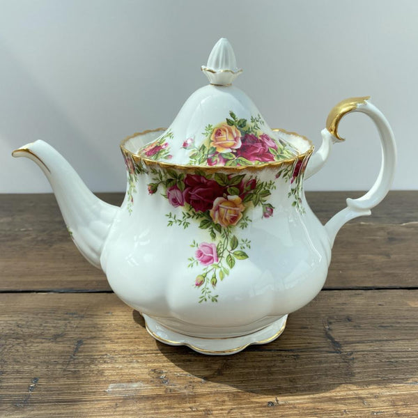 Country online rose teapot