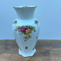 Royal Albert Old Country Roses Vase, 8.75"