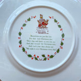Royal Doulton Merry Christmas from Bunnykins Plate