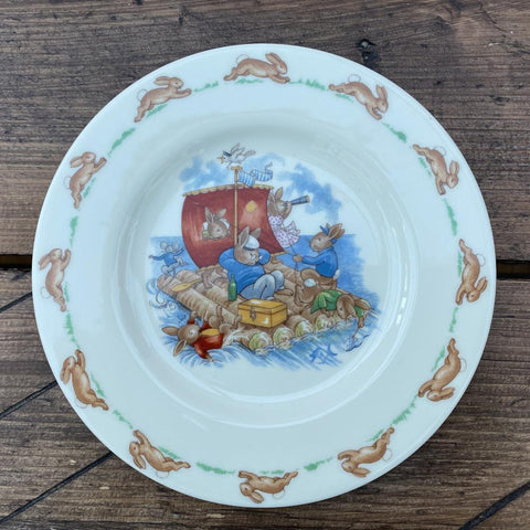 Royal Doulton Bunnykins Tea Plate - On A Raft