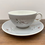 Royal Doulton Frost Pine Wide Tea Cup & Saucer