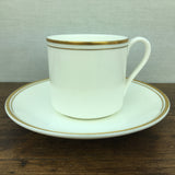 Royal Doulton Gold Concord Coffee Cup & Saucer