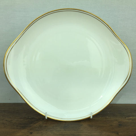 Royal Doulton "Gold Concord (H5049)" Eared Cake Plate