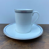Royal Doulton Simplicity Demitasse Coffee Cup & Saucer