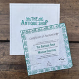 Royal Doulton Window Shopping The Antique Shop Certificate