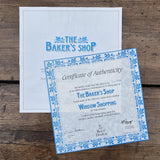 Royal Doulton Window Shopping The Baker's Shop Certificate