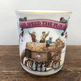 Royal Worcester „Early Travel“ Tasse (God Speed ​​The Plough)