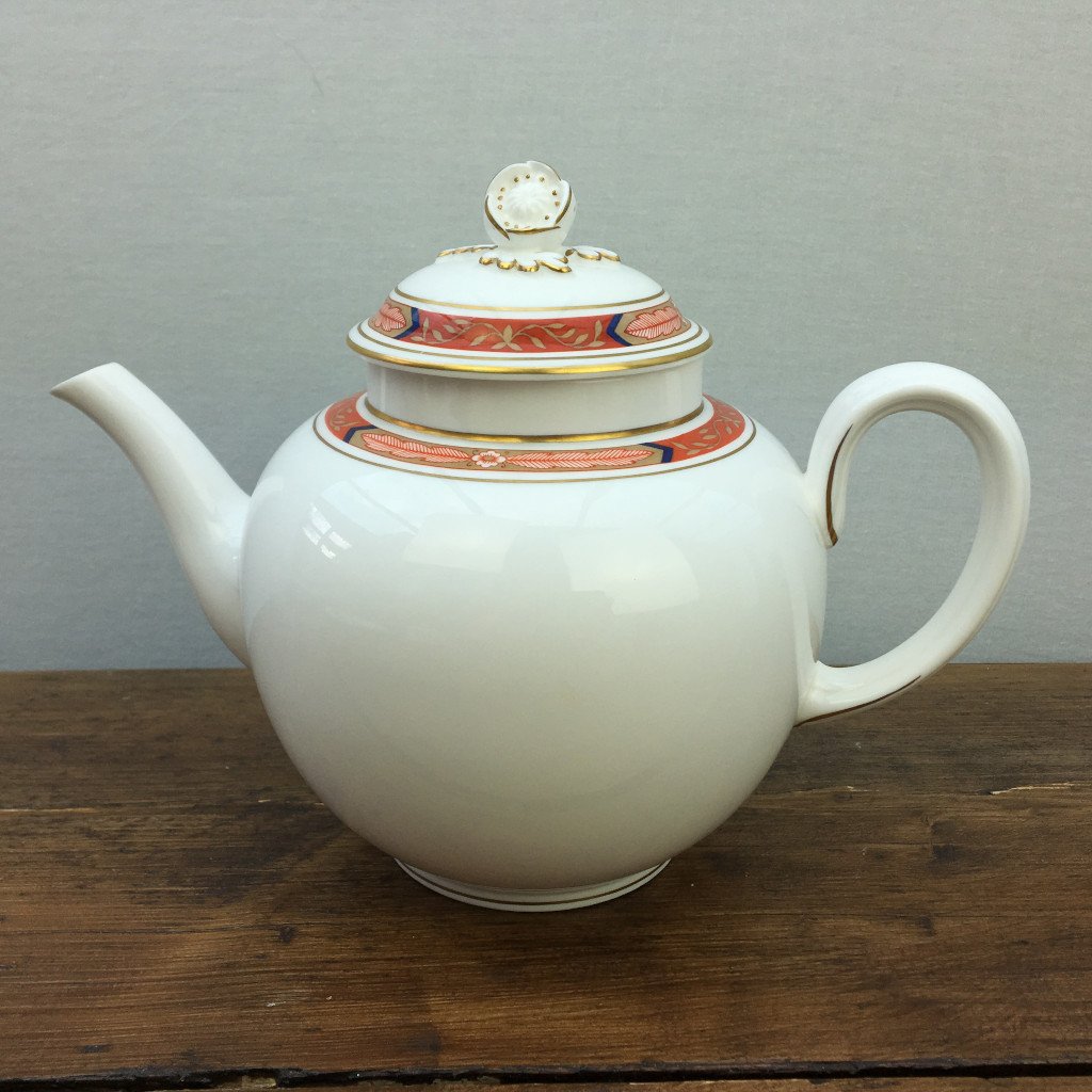 Royal Worcester "Beaufort (Rust)" Teapot MrPottery