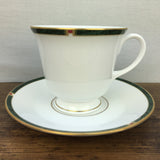 Royal Worcester Carina Green Tea Cup & Saucer