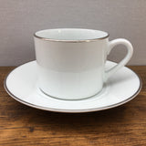 Royal Worcester Classic Platinum Tea Cup & Saucer