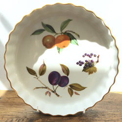 Royal Worcester Evesham Gold 9" Flan Dish