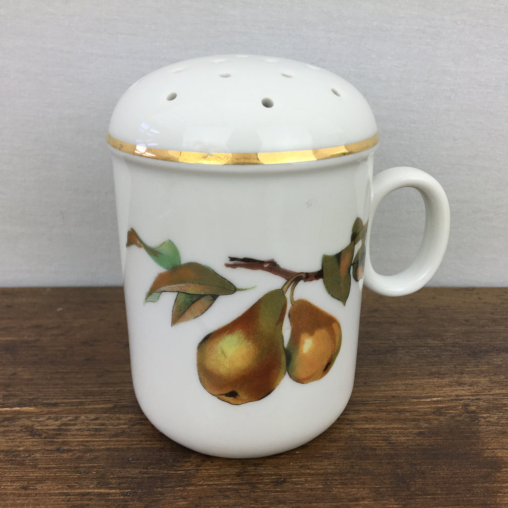 Royal Worcester "Evesham Gold" Flour Dredger / Sugar Sifter MrPottery