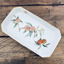 Royal Worcester Evesham Gold Oblong Serving Dish, 13.75"