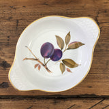 Royal Worcester Evesham Gold Entrée Dish, 7.25"