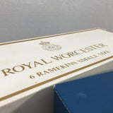 Royal Worcester Evesham Gold Boxed Set of Small Ramekins