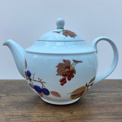 Royal Worcester Evesham Vale Teapot (Malvern Shape)