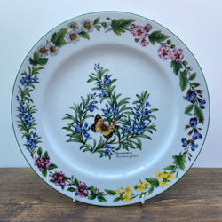 Royal Worcester "Worcester Herbs" Dinner Plate, 10" (Made in England)
