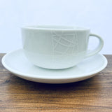 Royal Worcester Jamie Oliver White on White Comfy Cup & Saucer