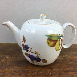 Royal Worcester Evesham Gold 1 Pint Teapot - Severn Shape