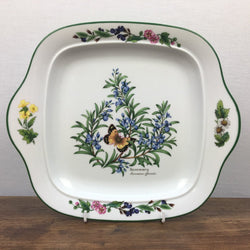 Royal Worcester Worcester Herbs Square Cake Plate