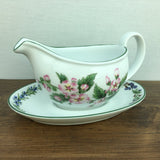 Royal Worcester Worcester Herbs Sauce Boat & Stand