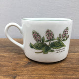 Royal Worcester Worcester Herbs Straight Sided Tea Cup (Made in England)