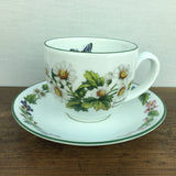 Royal Worcester Worcester Herbs Tea Cup & Saucer