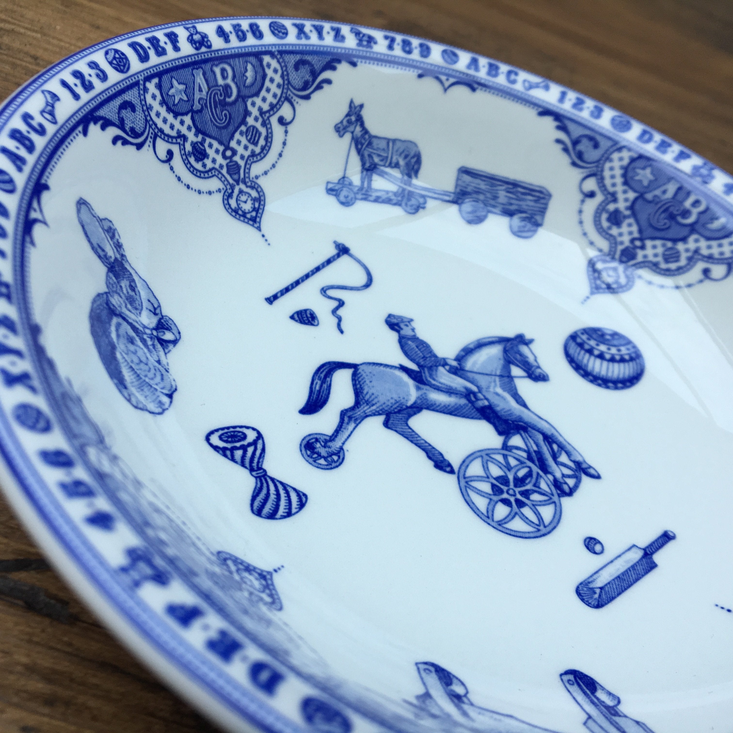 美品 Edwardian Childhood by Spode 英国製 プレート 1970s Spode Edwardian Childhood / 英国製 スポード・ナーサリー