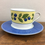 St Michael Blackberries Tea Cup & Saucer