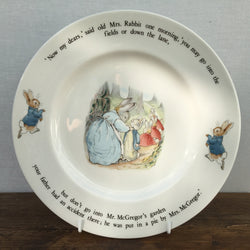 Wedgwood Beatrix Potter Peter Rabbit Dinner Plate