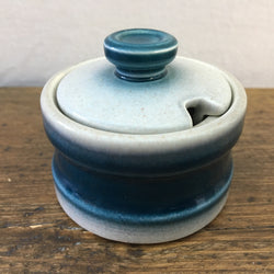 Wedgwood Blue Pacific Mustard Pot