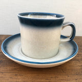 Wedgwood Blue Pacific Tea Cup & Saucer