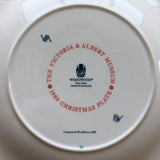 Wedgwood Victoria & Albert Museum Christmas Plate 1989