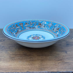 Wedgwood Florentine Soup Cereal Bowl - Turquoise